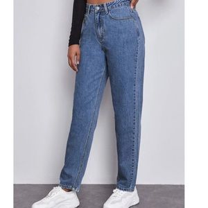 High waisted mom jeans